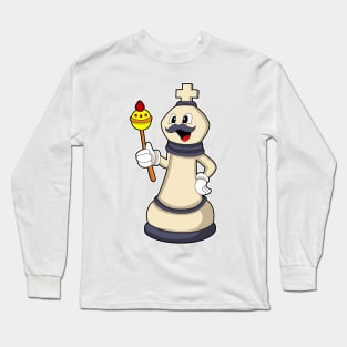 Chess piece King at Chess Long Sleeve T-Shirt